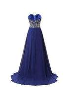 A Line Prom Dresses Chiffon Sweetheart Evening Dresses PG264 by pgmdress