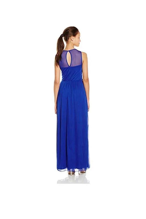 A-line Royal Blue Beading Long Prom Dress Evening Dress PG270 by pgmdress
