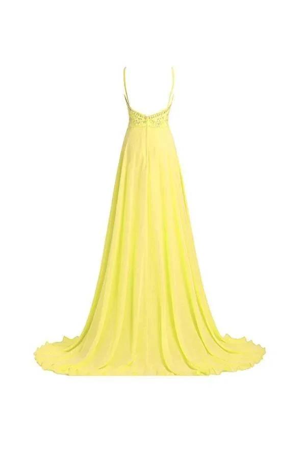 A line Straps Beading Long Prom Dresses Evening Dresses PG272 by pgmdress