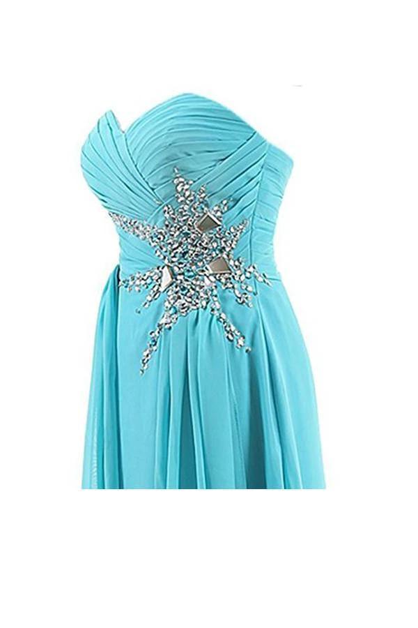 A-line Sweetheart Beading Chiffon Prom Dress Evening Gown PG262 by pgmdress