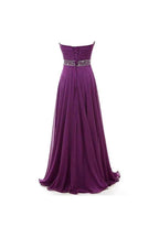 A-line Sweetheart Chiffon Long Prom Dresses Evening Dresses PG249 by pgmdress