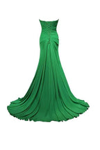 A-line Sweetheart Floor Length Chiffon Bridesmaid Dresses BD021 by pgmdress
