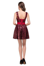 A-line Sweetheart sequins Prom Dress by misshow.com