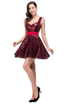 A-line Sweetheart sequins Prom Dress by misshow.com