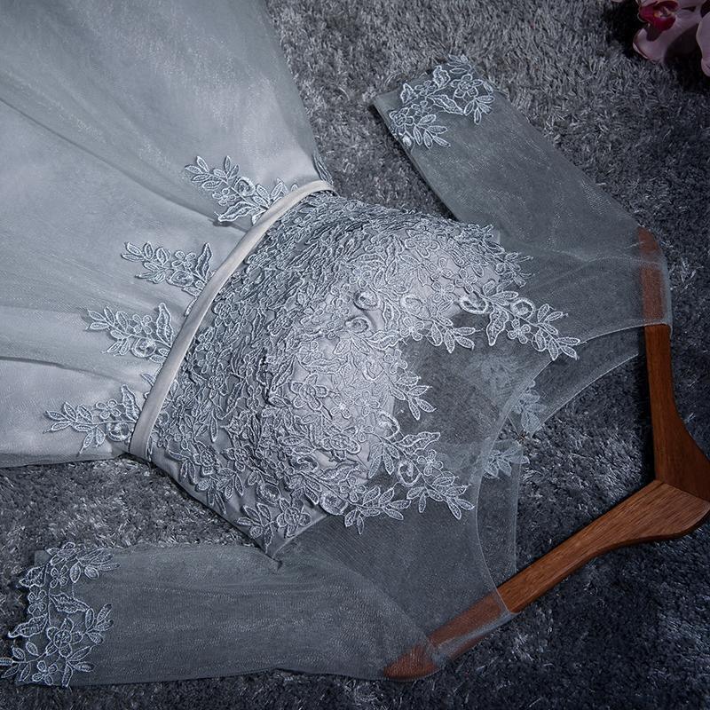 Vestidos de Regresso a Casa em Tule em Linha A, Decote Redondo, Curto/Mini para Baile de Finalistas PD047