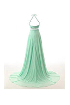 A-line Two Pieces Chiffon Prom Dresses Evening Dresses PG261 by pgmdress