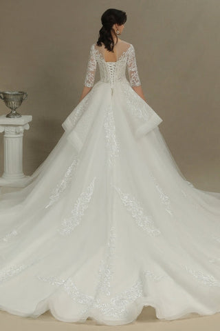 A-Linien-Brautkleid | Brautkleider mit Ärmeln