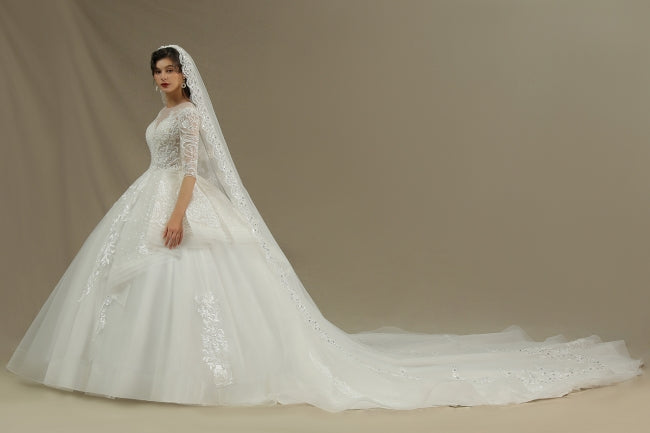 A-line Wedding dress | Wedding dresses with sleeves