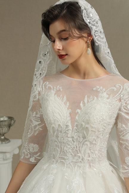 A-line Wedding dress | Wedding dresses with sleeves