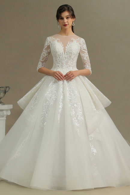 A-line Wedding dress | Wedding dresses with sleeves