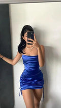 Lovely Royal Blue Dress Short Homecoming Dress Sexy Mini Dress Y1854 by simplepromdress