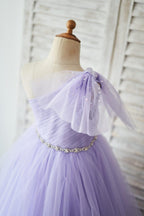 Tulle Floor-length Flower Girl Dress - photo 4