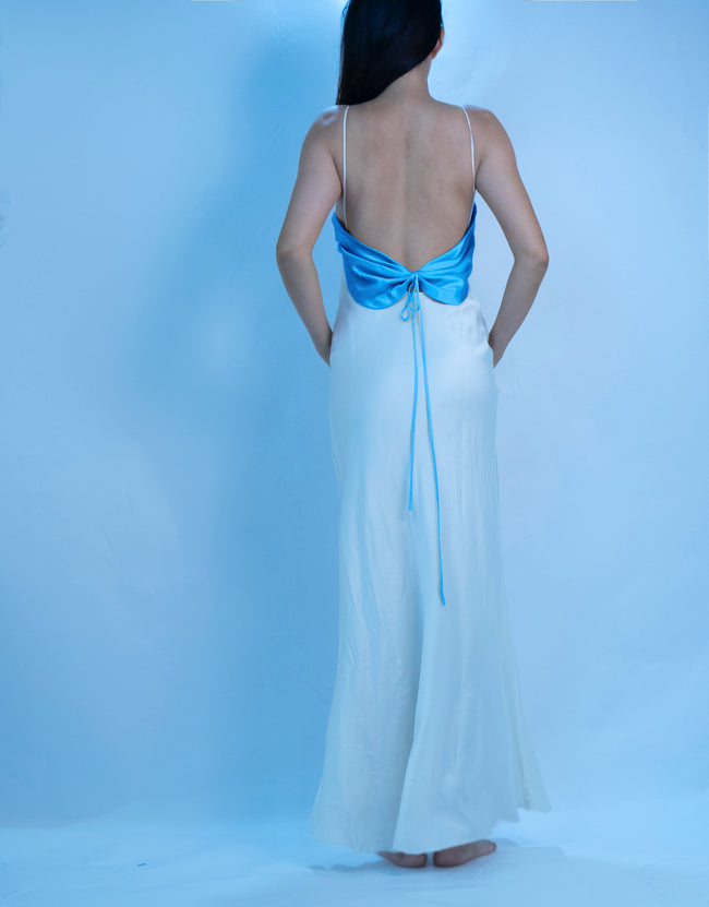 100% Mulberry Silk Seila Dress Gown Main Image