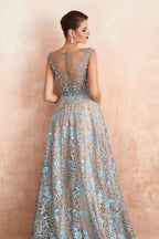 Amazing Sleeveless aline Evening Swing Dress Floral Wedding Party Dress by misshow.com