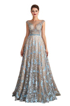 Amazing Sleeveless aline Evening Swing Dress Floral Wedding Party Dress by misshow.com