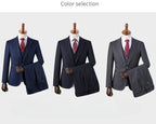 Striped suit men's suit business formal groomsman's suit wedding suit groom's suit jacket men's short drama suit by 男装
