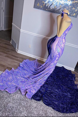 Wunderschönes langes, ärmelloses Meerjungfrau-Ballkleid in verschiedenen Farben