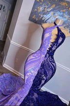 Beautiful Long Mix Colour Sleeveless Mermaid Prom Dress by misshow.com