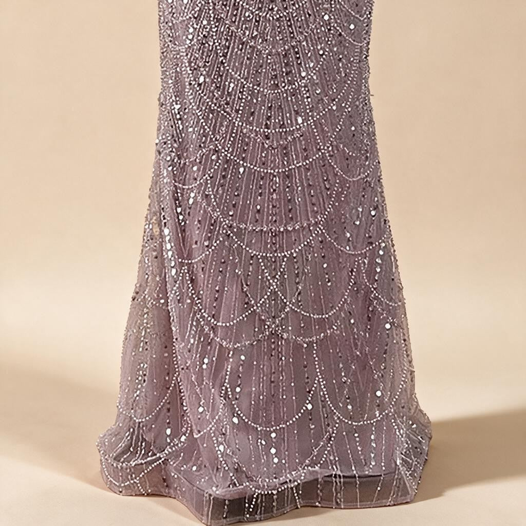 Zapdress 2025 Pink Strapless Mermaid Beaded Evening Dress with Cape Wedding Party Gowns for Women DLA73195 Customized (ZD17274)