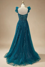 Zapdress Purple Sleeveless A-Line Beaded Evening Prom Dresses 2025 Elegant Party Gowns for Women DLA72324 Customized rts (ZD17319)