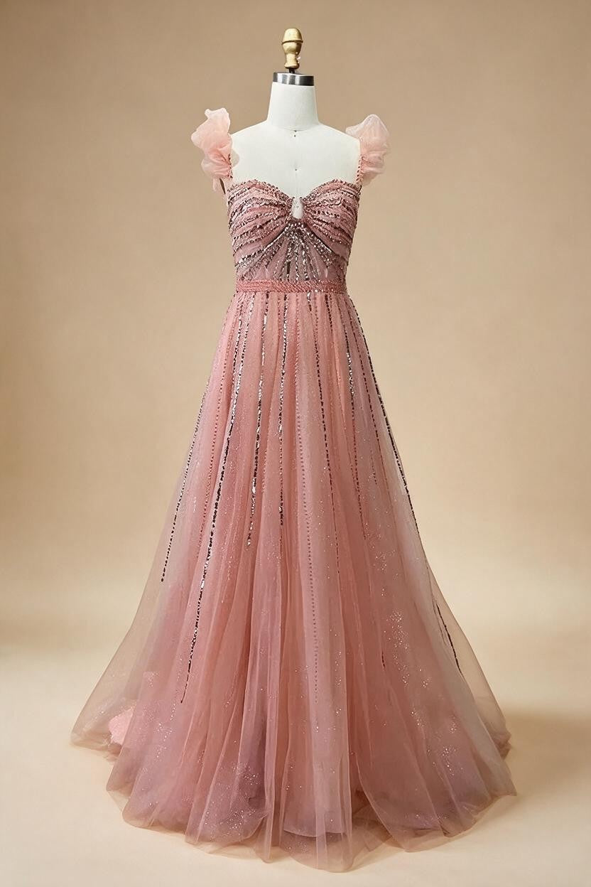 Zapdress Purple Sleeveless A-Line Beaded Evening Prom Dresses 2025 Elegant Party Gowns for Women DLA72324 Customized rts (ZD17319)