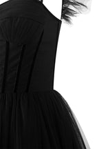 Katalina |A-Line Corset Ruffled Tulle Prom Dress by KissProm