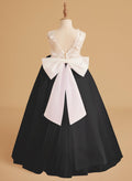 Dream Princess Sleeveless Detachable Train Flower Girl Dress - photo 1
