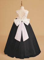 Dream Princess Sleeveless Detachable Train Flower Girl Dress - photo 1