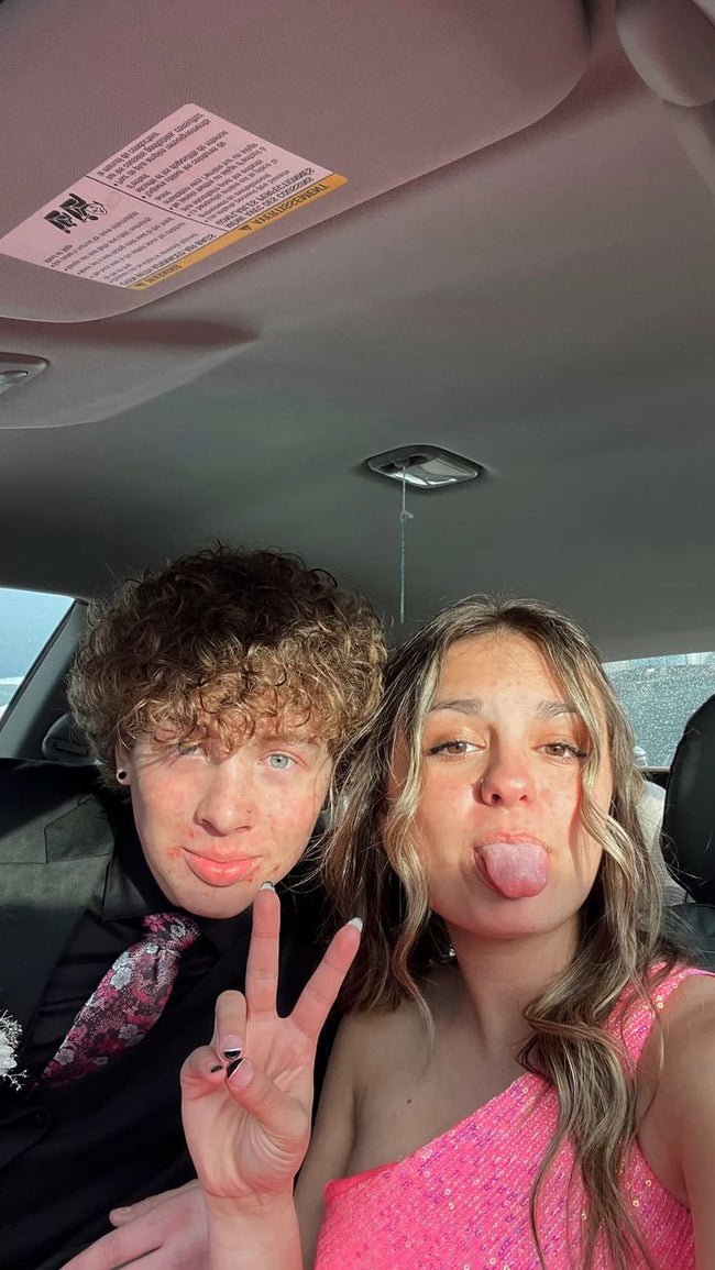 Women's Asymmetric Straps Sequins Long Prom Dress With Pockets Generous Evening Gown Y312 Main Image