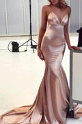 Champagne Evening Dresses | Long prom dresses by misshow.com