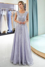Charming Aline Sleeveless Lace Appliques Evening Party Dress by misshow.com