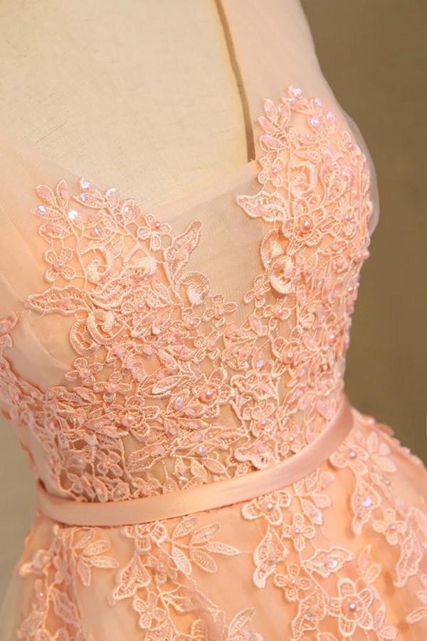 Vestido corto de tul con escote halter, ideal para el regreso a casa, PG131