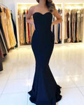 Chic Long Mermaid Sweetheart Backless Prom Dress by BIZTUNNEL