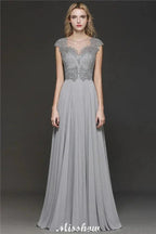 Crystal Appliques Sweetheart Side Slit Evening Maxi Dresses Backless aline Wedding Party Dress by misshow.com