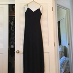 Gorgeous Straps Navy Blue V Neck Prom Dress Chiffon Beaded Party Dress Evening Gown Y7563 by simplepromdress