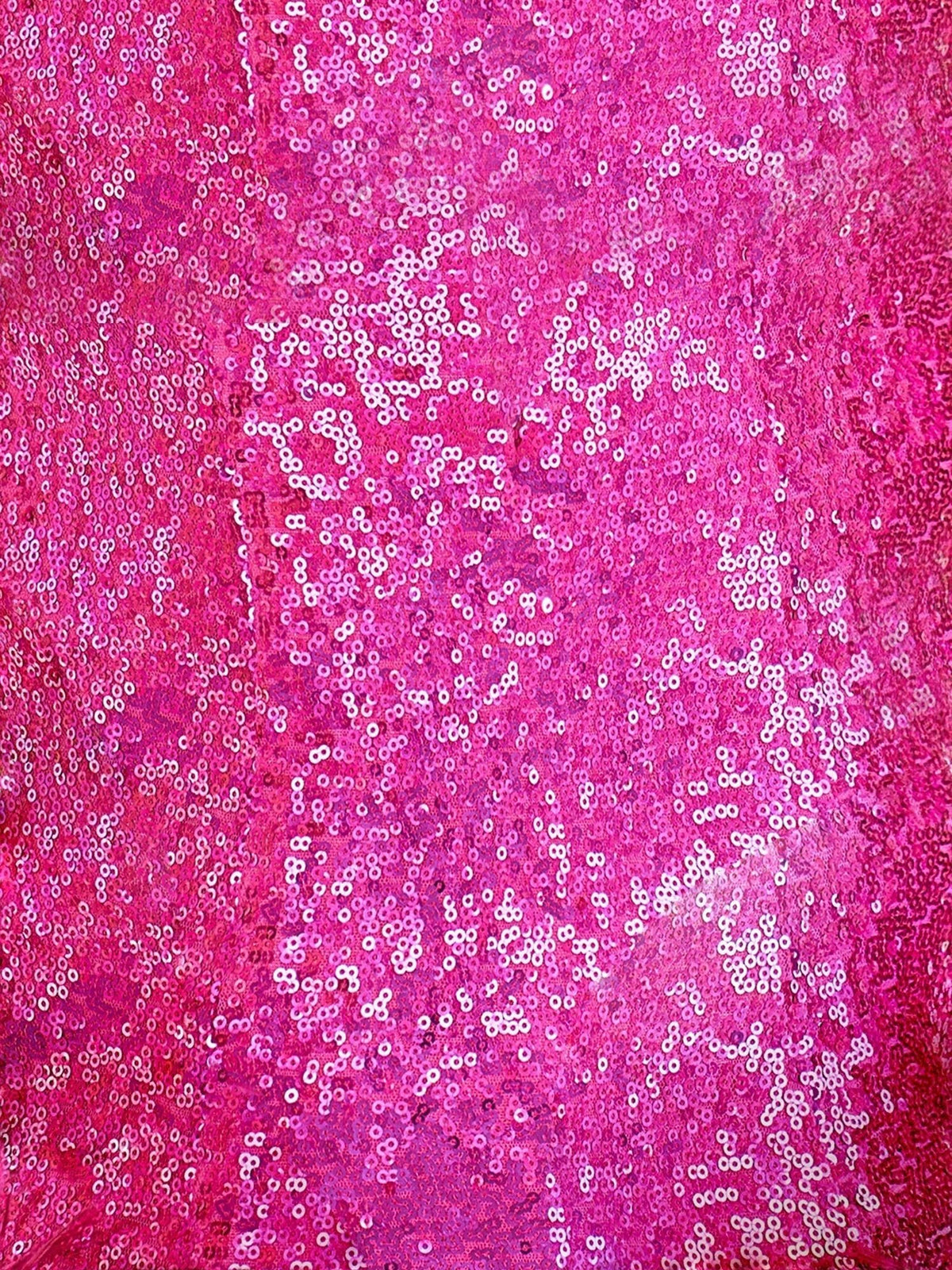 V Neck Hot Pink Sequins Short Tight Homecoming Dress by KissProm