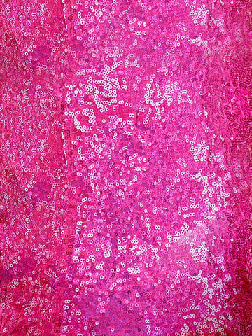 V Neck Hot Pink Sequins Short Tight Homecoming Dress