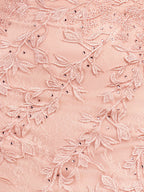 Blue Tight Lace Short Homecoming Dress with Appliques