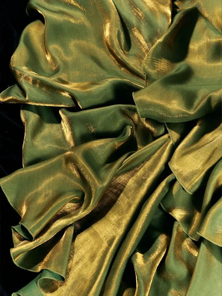 Vintage Green Tiered Flounce Long Prom Dress Party Evening Gown Y7548 by simplepromdress