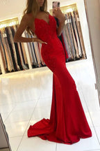 Designer Abendkleider Lange rote Ballkleider