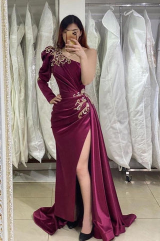 Vestidos de noche de diseñador con mangas