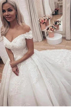 Designer wedding dresses princess | Wedding dresses in lace by misshow.com