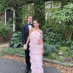 Sexy Halter Pink Layered Long Prom Evening Dresses,Chic Formal Gown Y1586 by simplepromdress
