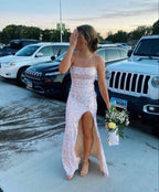 Formal Iridescent Sequin Prom Dress,Charming Evening Dress Y1468 by simplepromdress
