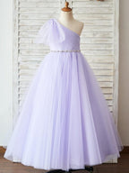Tulle Floor-length Flower Girl Dress - photo 1
