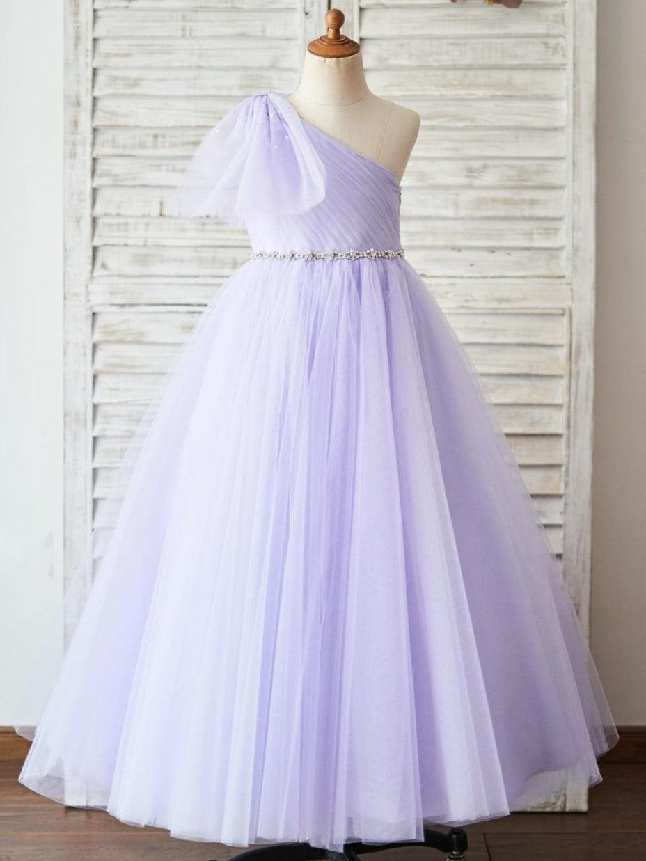 Tulle Floor-length Flower Girl Dress - photo 1