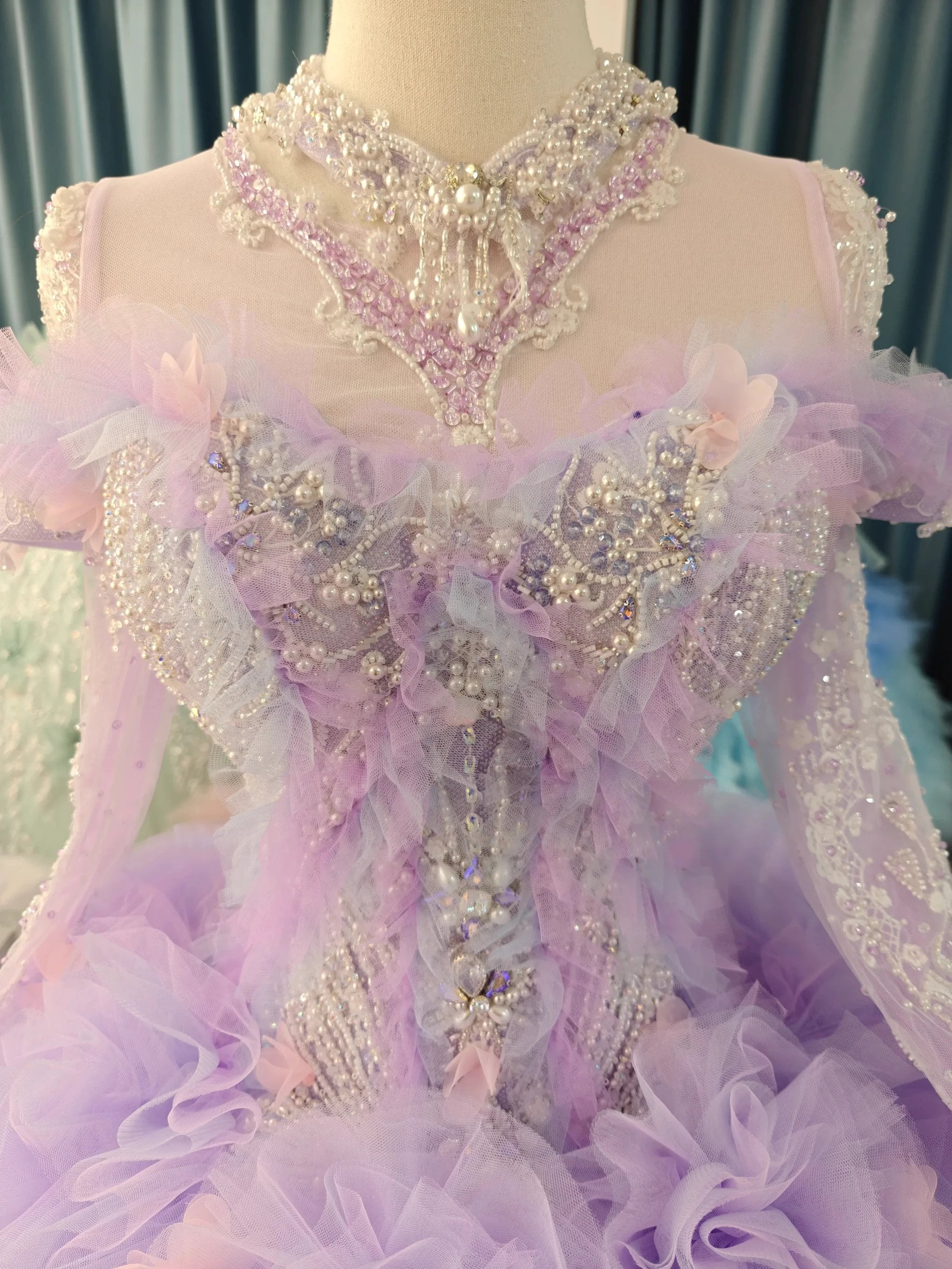 Lilac Petal Dreamscape by ZAPDRESS