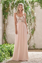 Elegant Bridesmaid Dresses Long Chiffon Bridesmaid Dresses by misshow.com