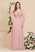 Elegant Floor-length Lace A-line Burgundy Prom Dress by misshow.com