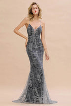 Elegant Mermaid Sleeveless Long Evening Dress by BIZTUNNEL